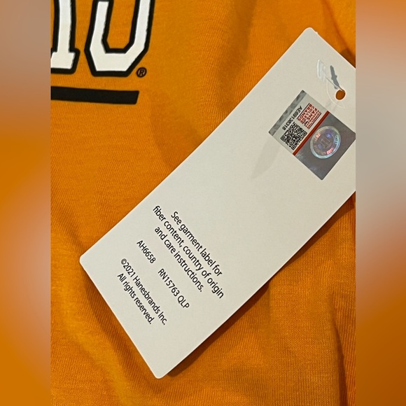 Hanes University of Tennessee Volunteers, UT Vols, T-Shirt, L NWT - Picture 5 of 6